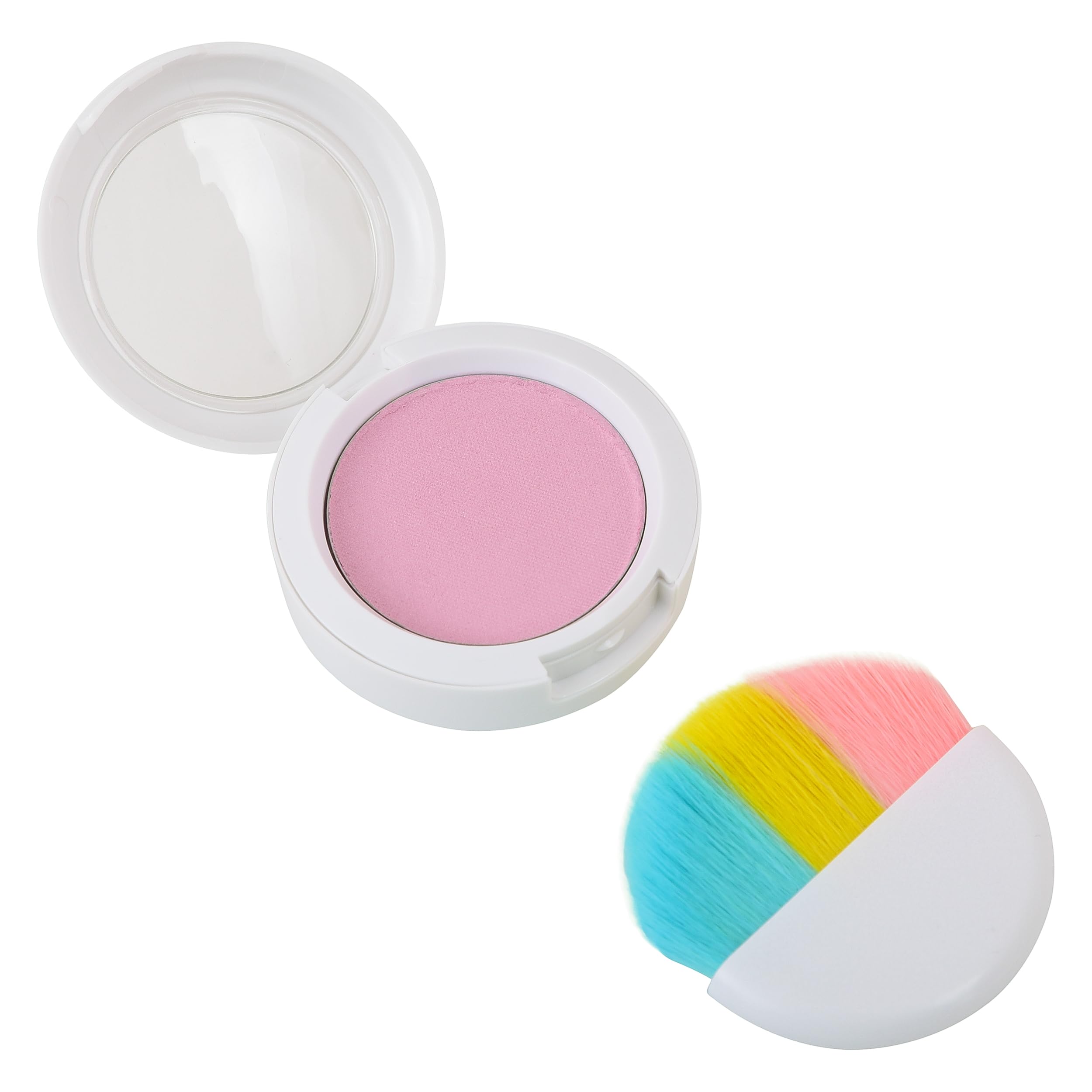 Klee Naturals Rainbow blush brush in kit for easy, gentle application