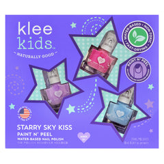 Klee Naturals Starry Sky Kiss Austin polish bottle with fast-drying finish.