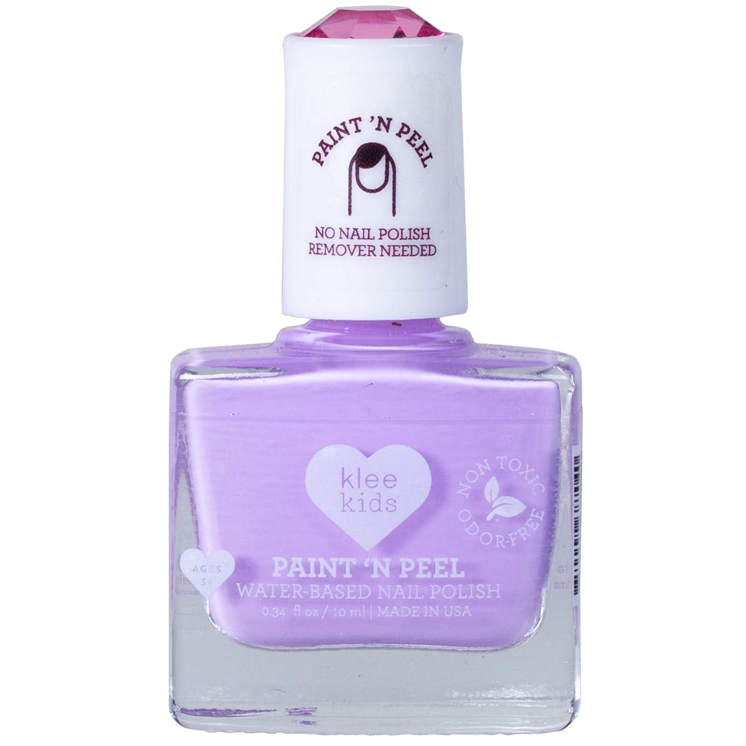 Klee Naturals Starry Sky Kiss bottle closeup, emphasizing odor-free formula.