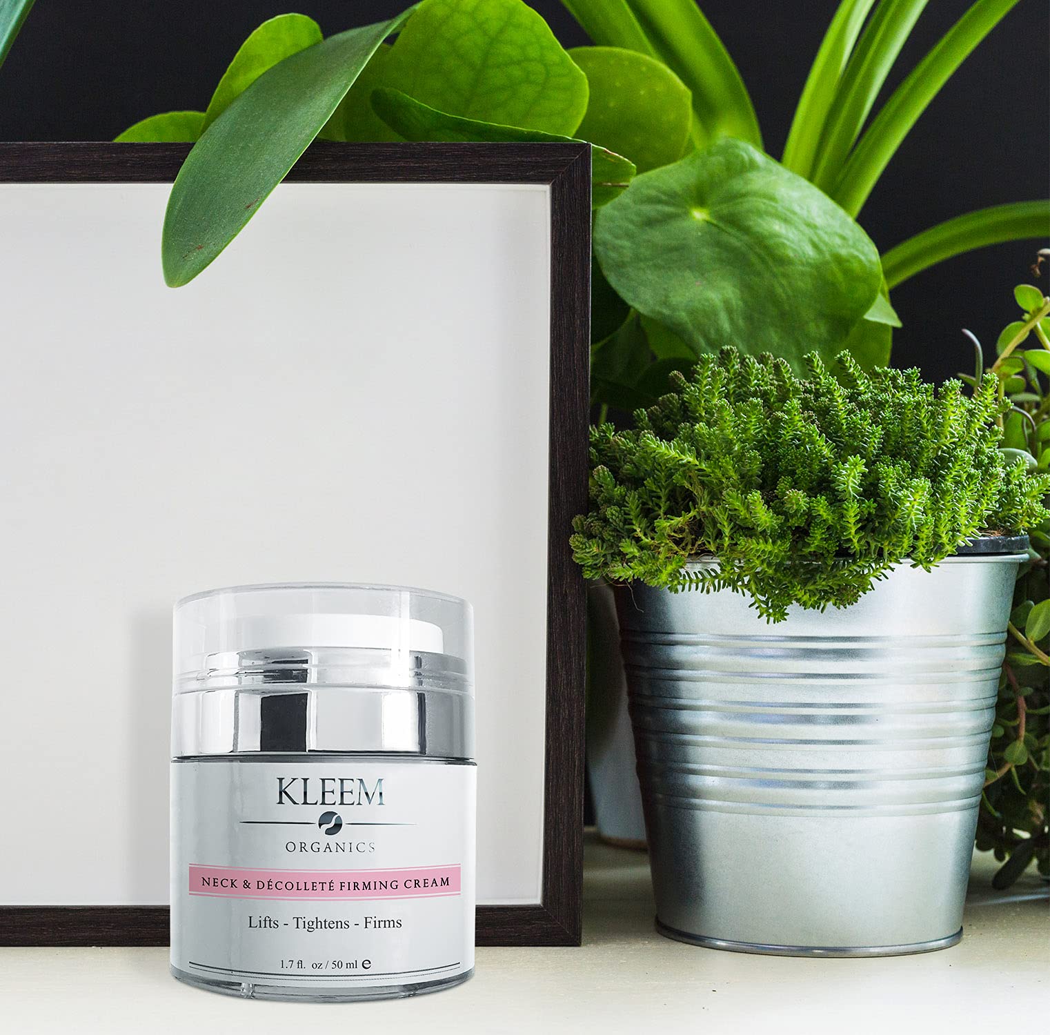 Kleem Organics USA-made packaging closeup communicates cruelty-free and vegan-friendly credentials