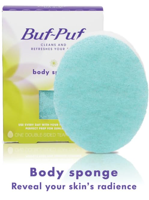 KLIM Buf-Puf pack two sponges for alternating use and longer-lasting cleansing.