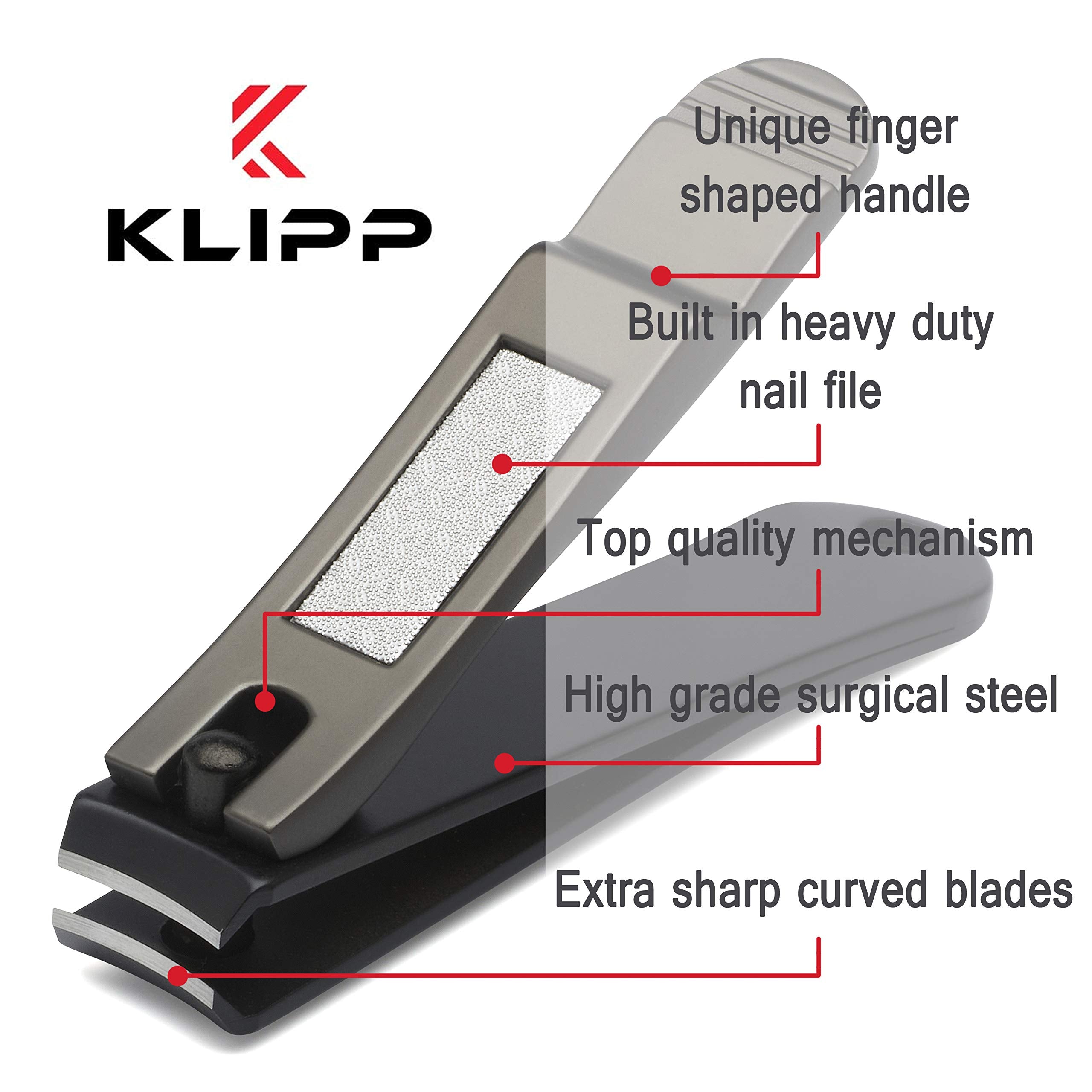 KLIPP Travel pouch with clip supports secure carry on trips.