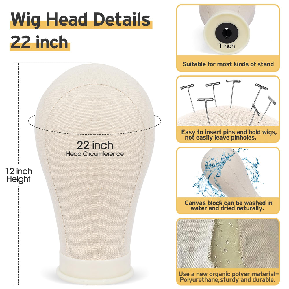 Klvied wig head 28-tool set supports complete practice and styling workflows