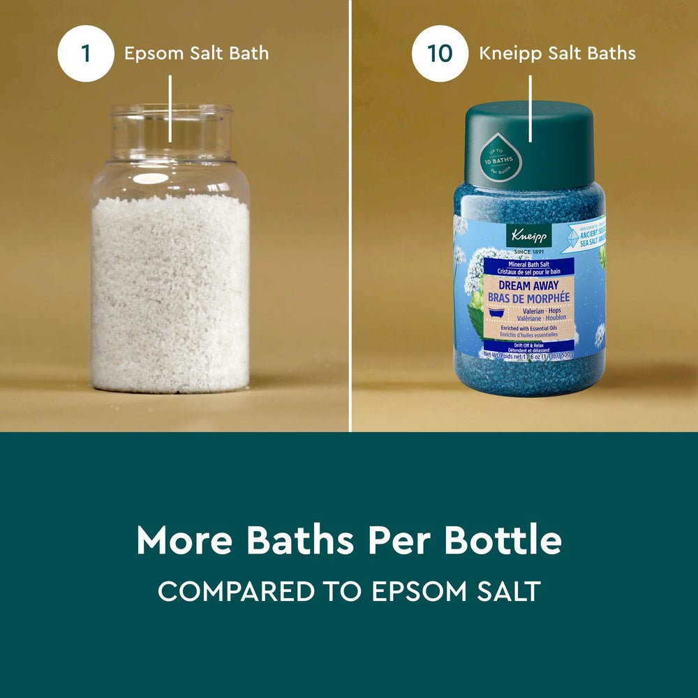 Kneipp Green Brand label signals eco-conscious bath product choice.