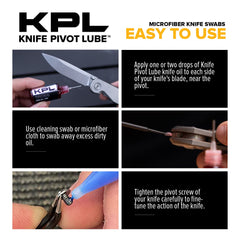 Knife Pivot Lube protection image shows rust and corrosion prevention around knife components.