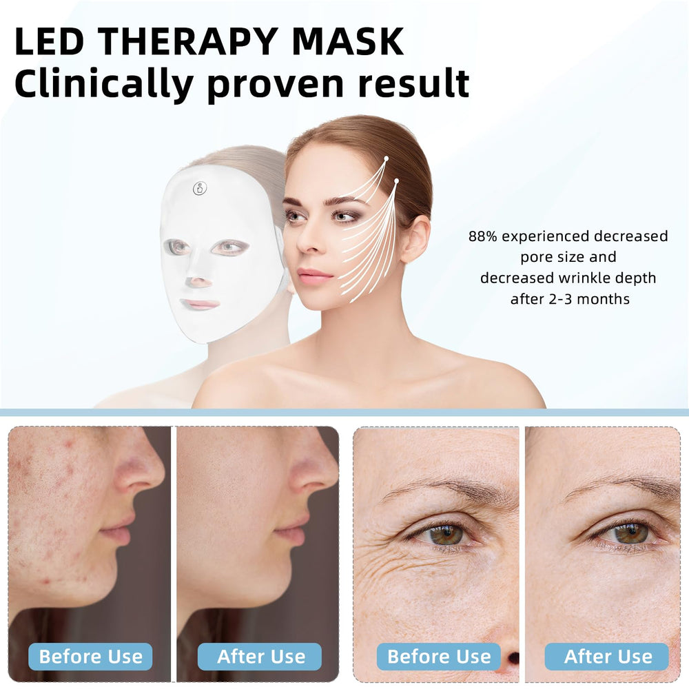 KNNKNN red light mask neck and chin focus for smoother appearance