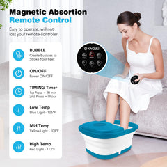 KNQZE collapsible design saves space for compact storage