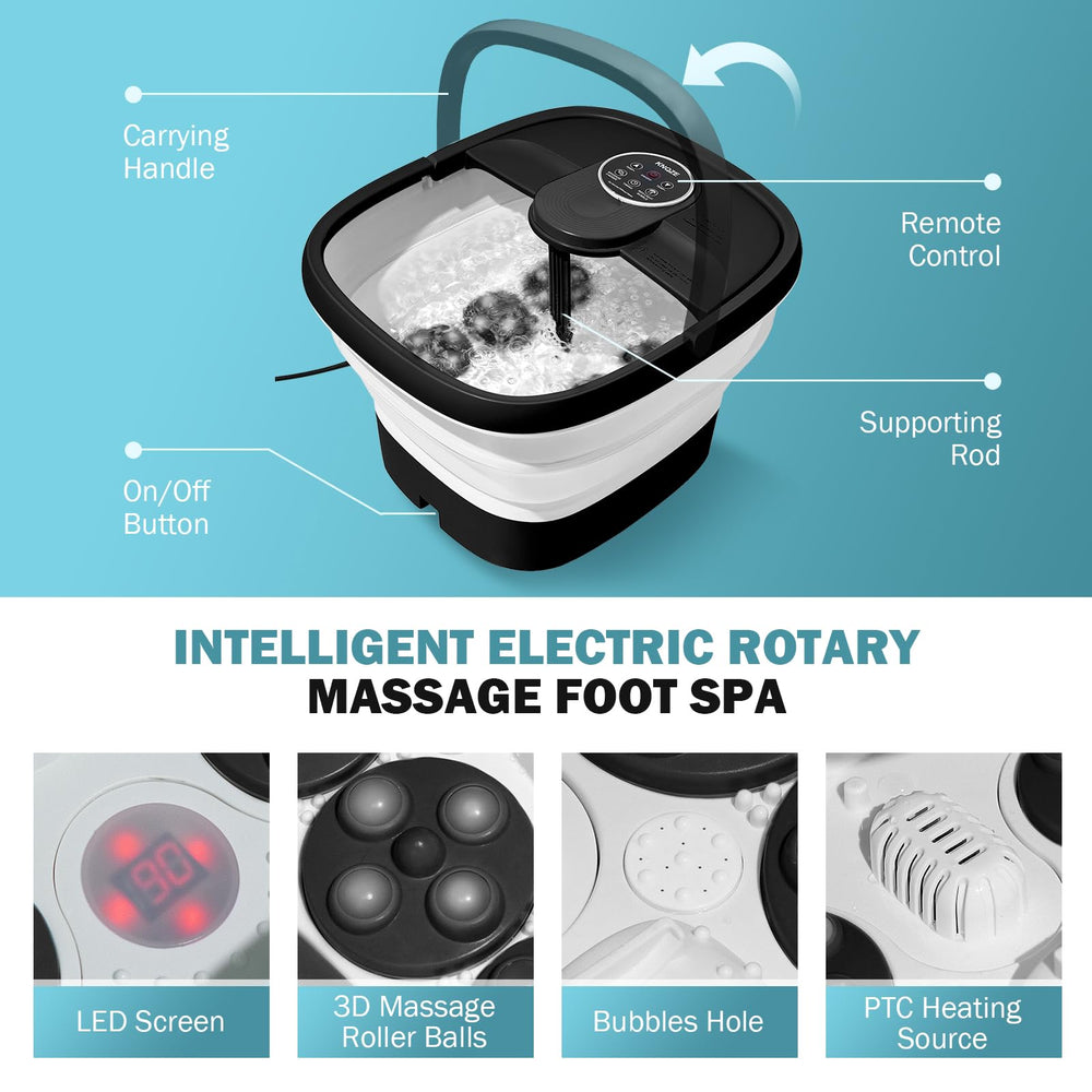 KNQZE Foot Spa gift-ready packaging highlights a thoughtful self-care present