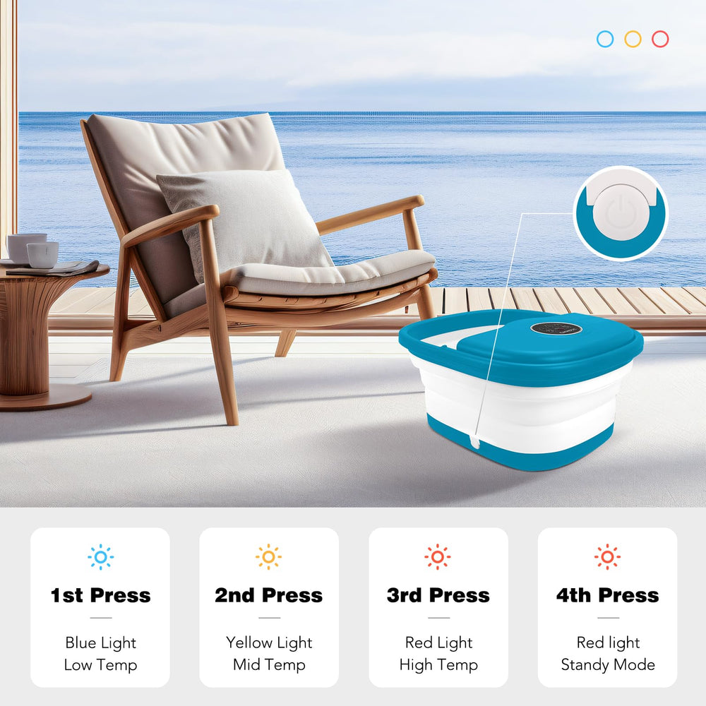 KNQZE medicine box holds herbs for customized foot care