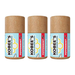 Kobeesco lip balm peppermint tube for refreshing moisture.