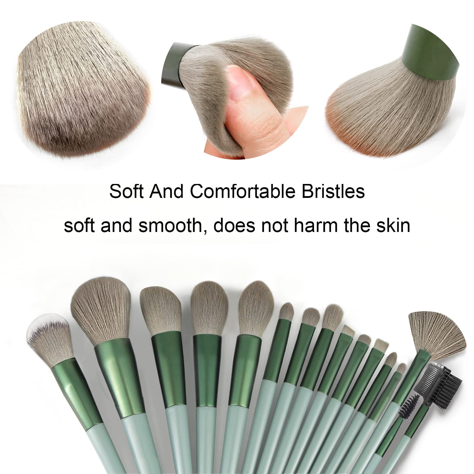 Koccido foundation brush captures precise coverage for a natural finish