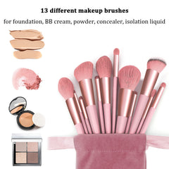 Koccido large-size brushes pink professional-grade tools for detailed blends