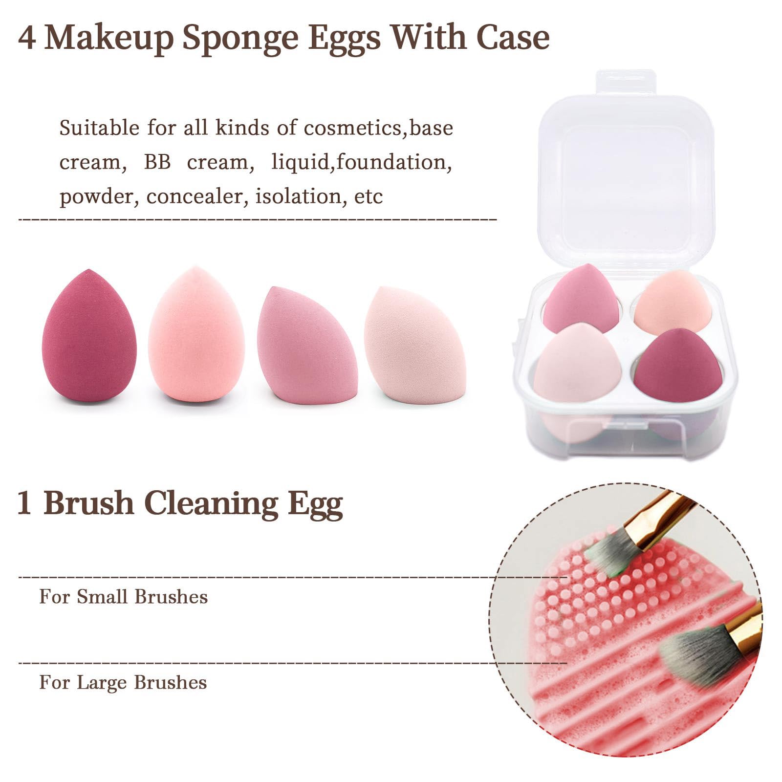 Koccido silicone face-pack brush gentle silicone tool for facials