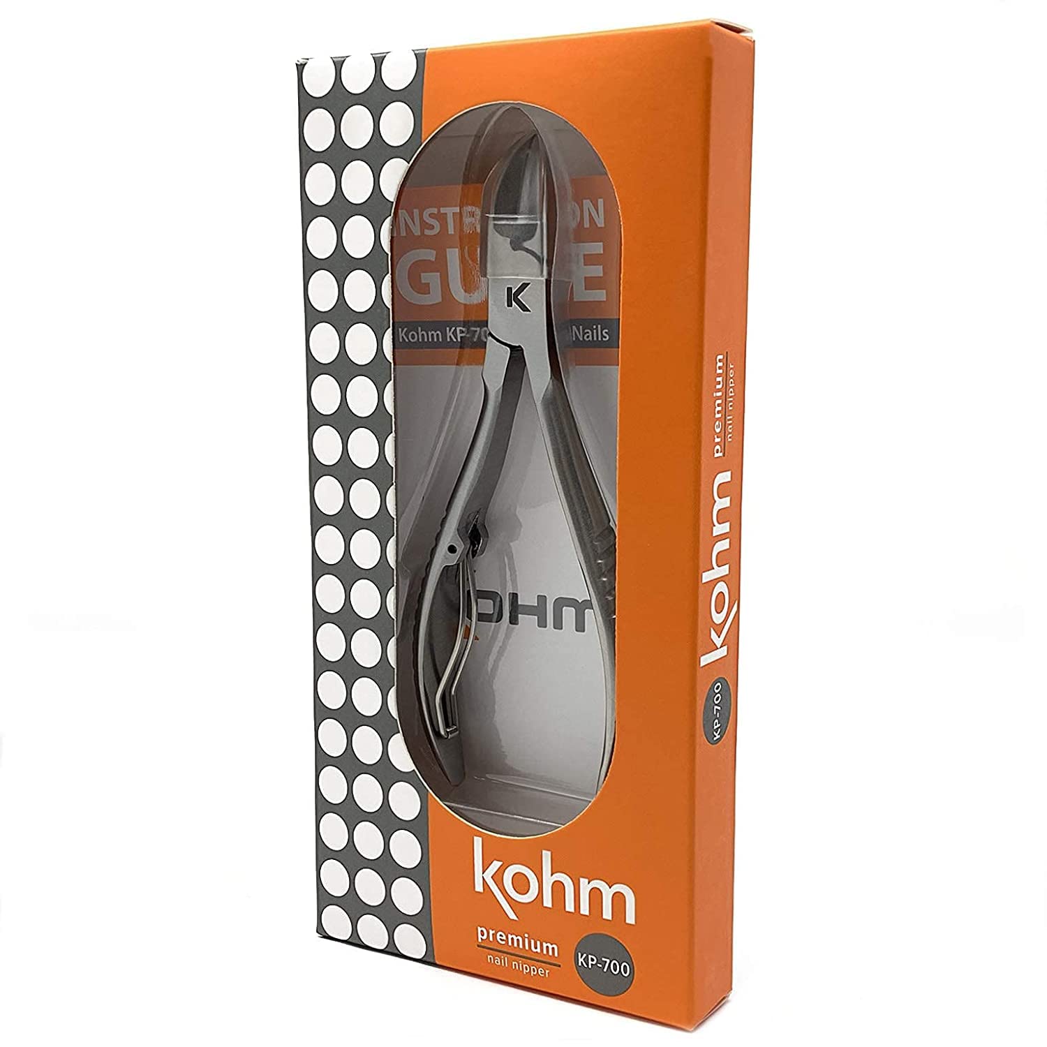 Kohm versatile tool for caregivers and podiatry pros for hard-to-cut nails.