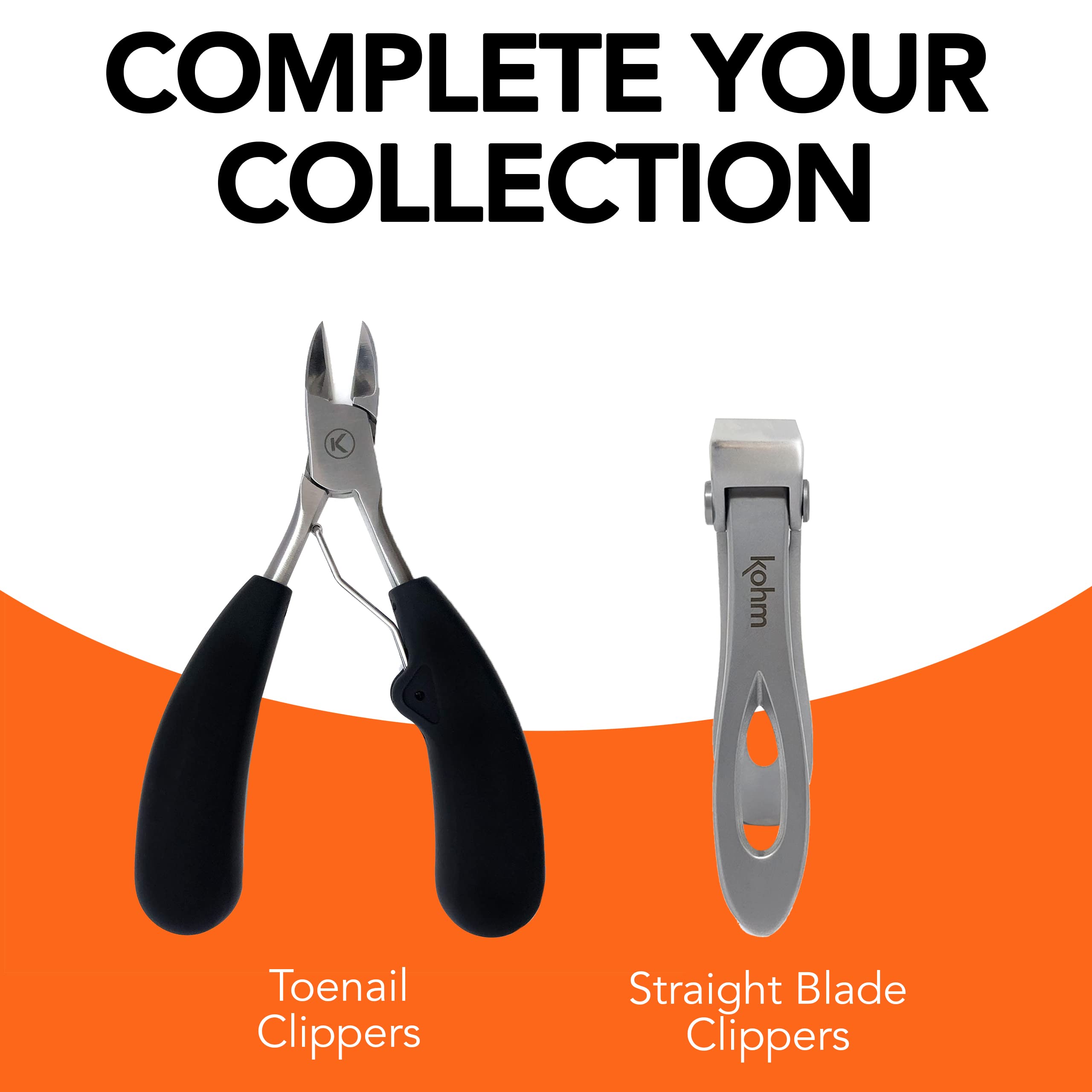 KOHM nail clippers holiday gift idea, great for neat nails.