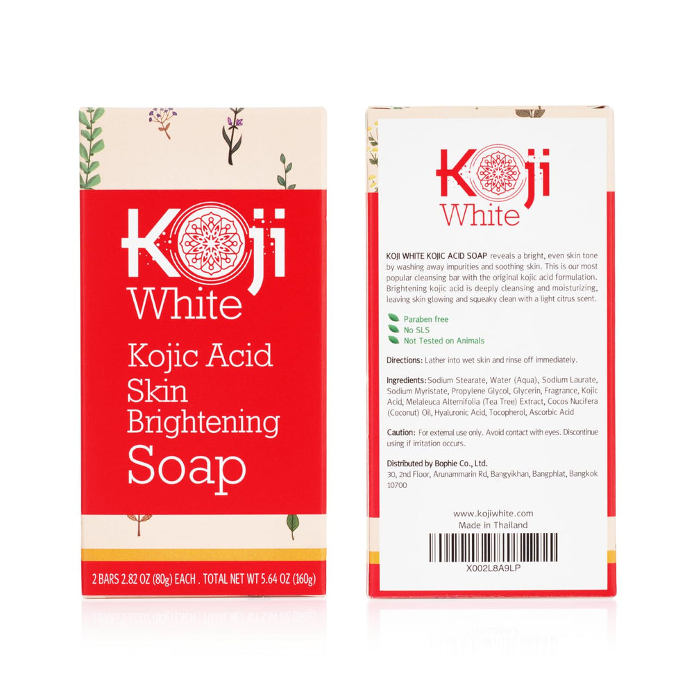 Koji White Pure Kojic Acid Soap designed for daily routine cleansing