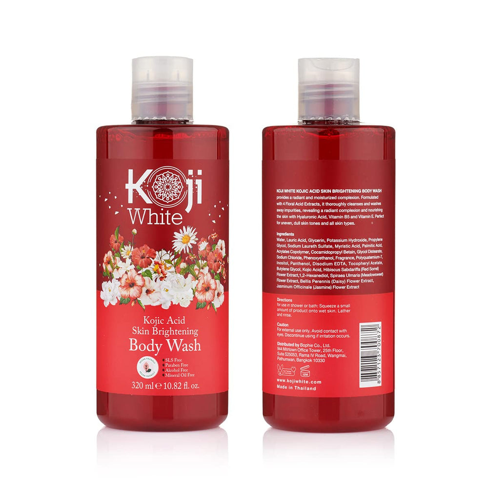 Koji White thick gel texture closeup suggests gentle cleansing.