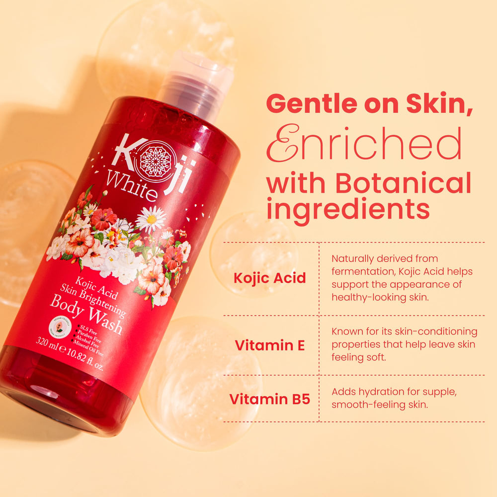 Koji White vegan-peta-certified label confirms cruelty-free ethics.