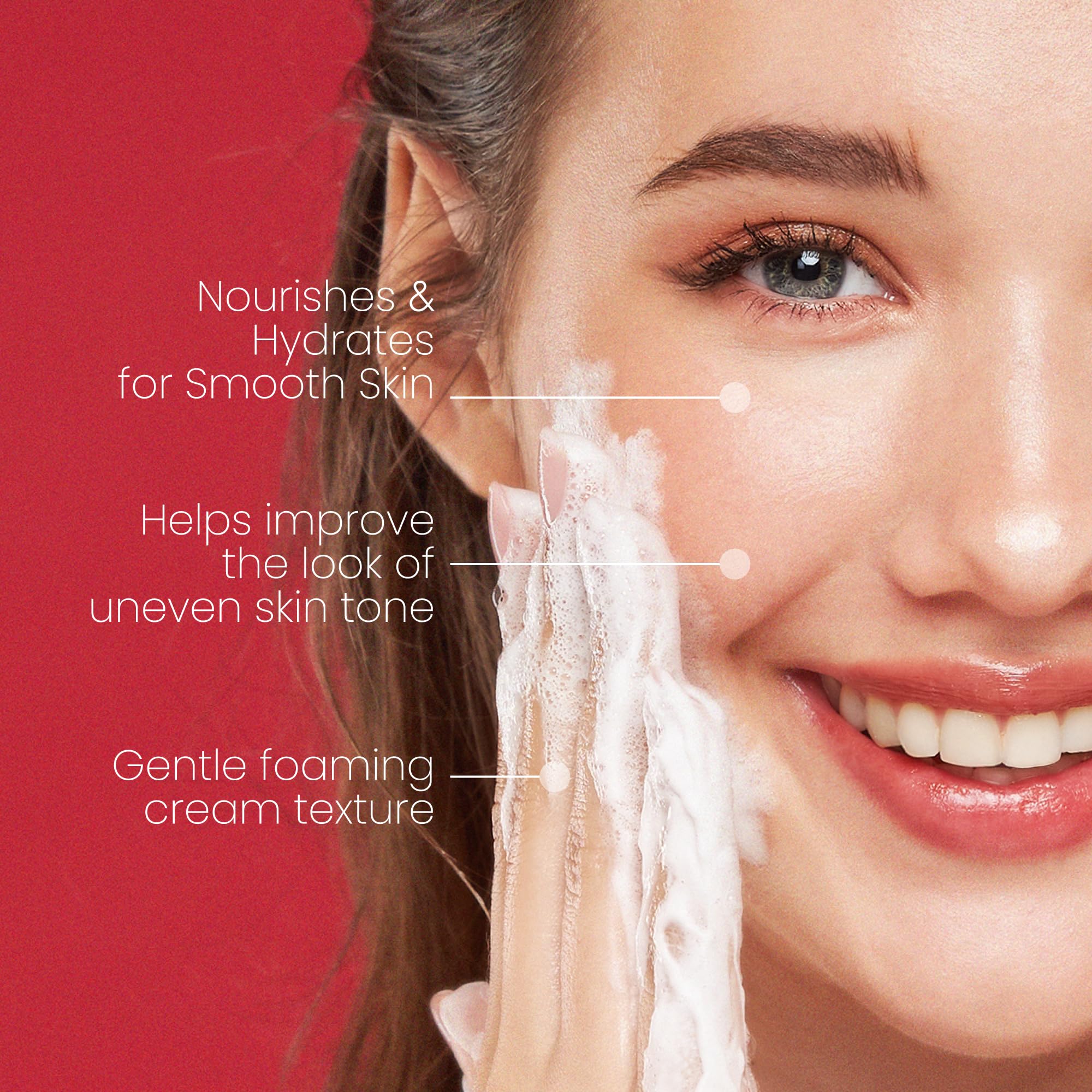 Koji White vegan PETA-certified label signals cruelty-free skincare.