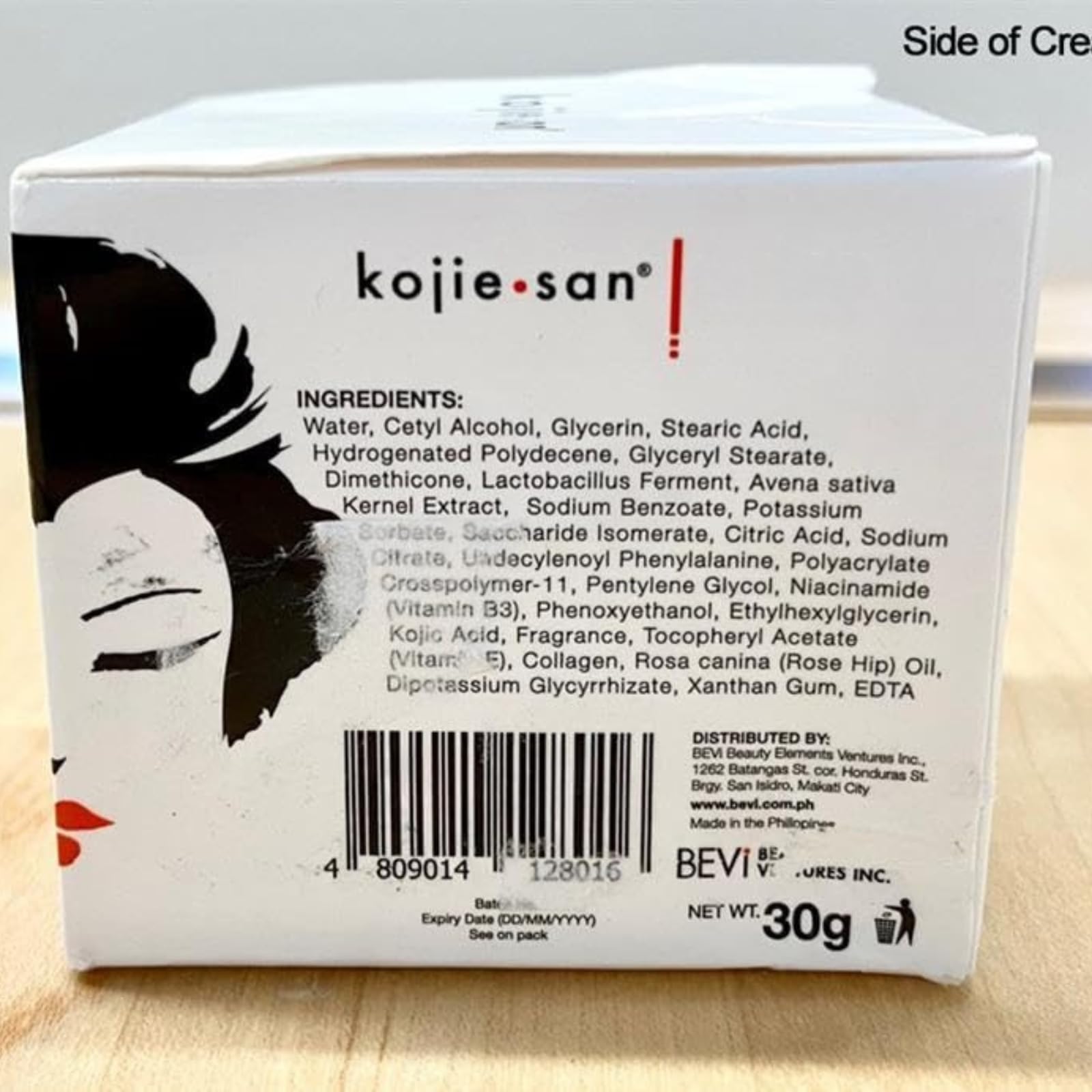 Kojie San Bar in hand demonstrates everyday skincare use