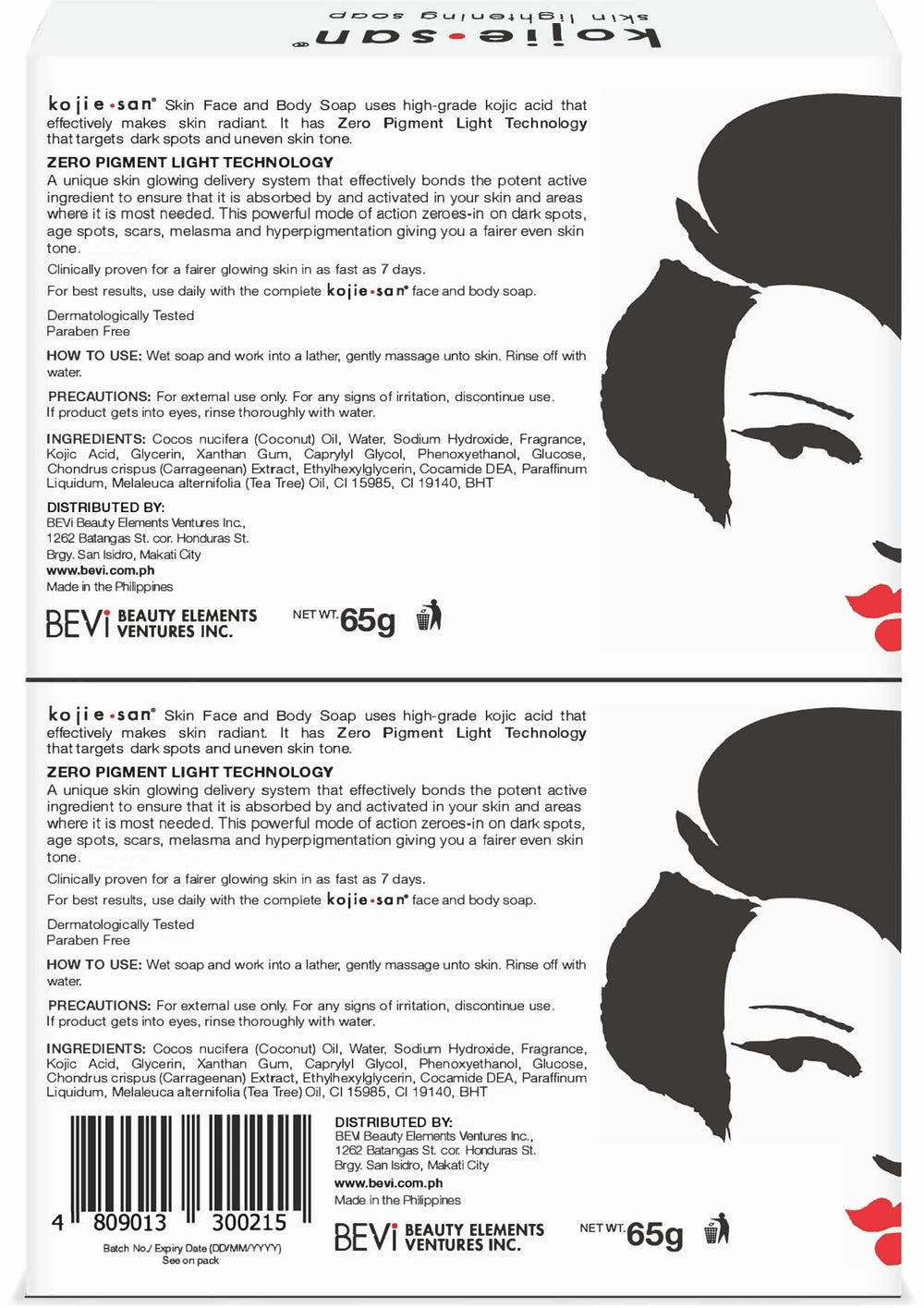 Kojie San cosmetic product to address uneven tone in daily routine