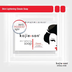 Kojie San Kojic Acid Soap bars closeup, smooth texture promoting even tone.