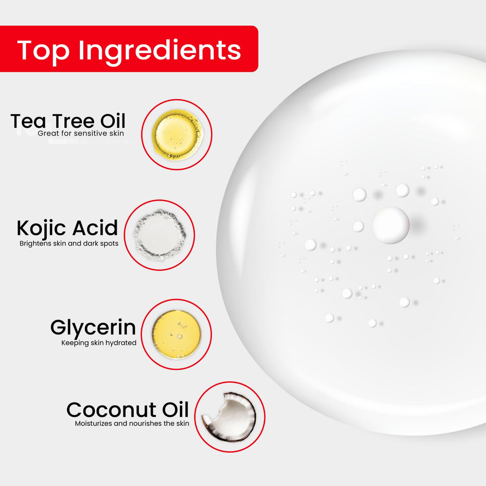 Kojie San Kojic Acid Soap sliced bar shows texture for daily cleansing.