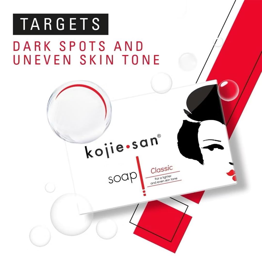 Kojie San Original Soap inner thigh care for smoother appearance.