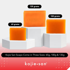 Kojie San Kojic Acid closeup highlights original formula.