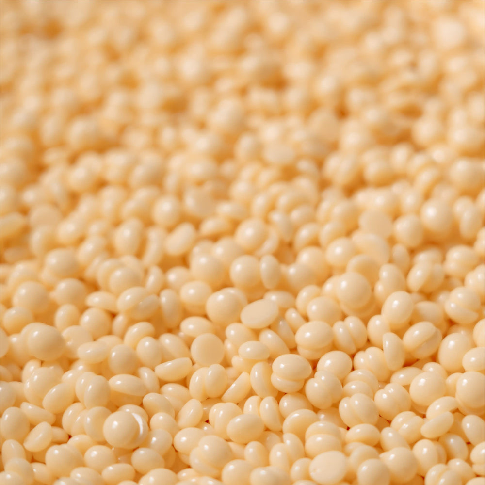 KoluaWax hard wax beads Brazilian coarse hair facilitate efficient at-home bikini shaping.