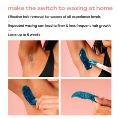 KoluaWax applicator sticks allow precise, mess-free wax application.