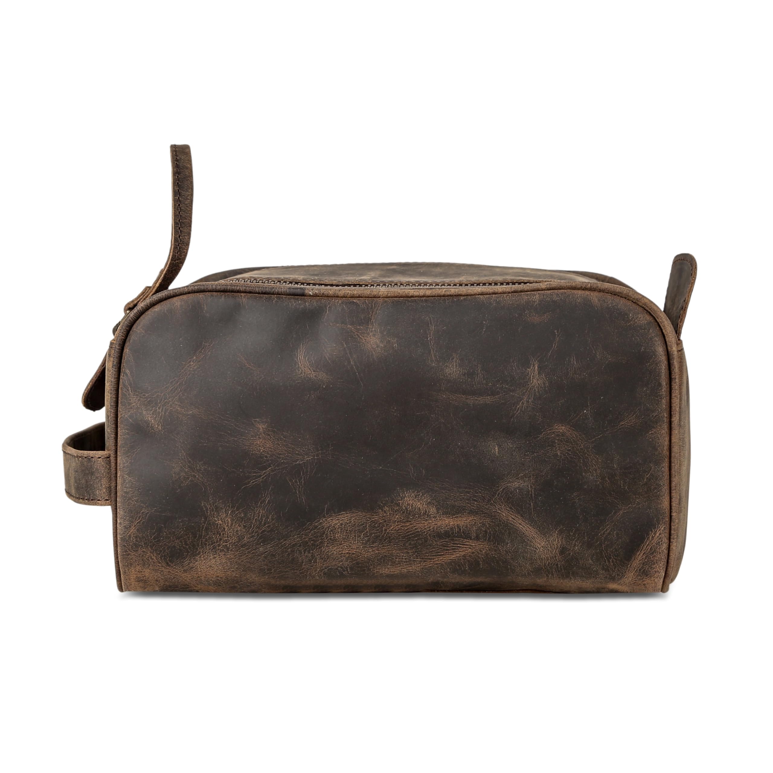 KomalC leather toiletry bag gift-ready design suits birthdays and anniversaries.