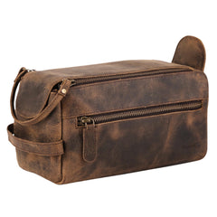 KomalC Dopp bag with YKK zippers, smooth access on the go.
