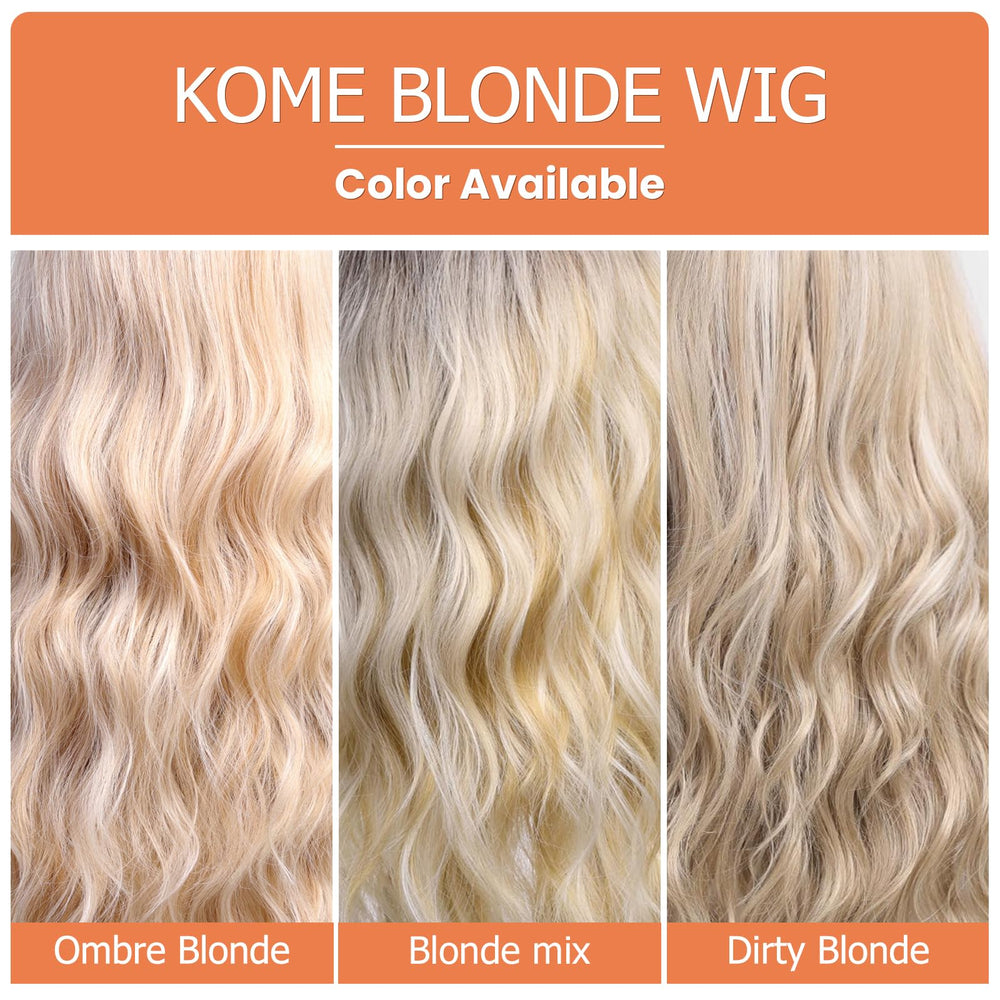 KOME versatile wig for daily use, cosplay, weddings, and celebrations.