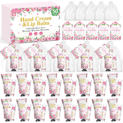 KONEUK 50-pack baby shower hand cream with cherry blossom scent for soft skin