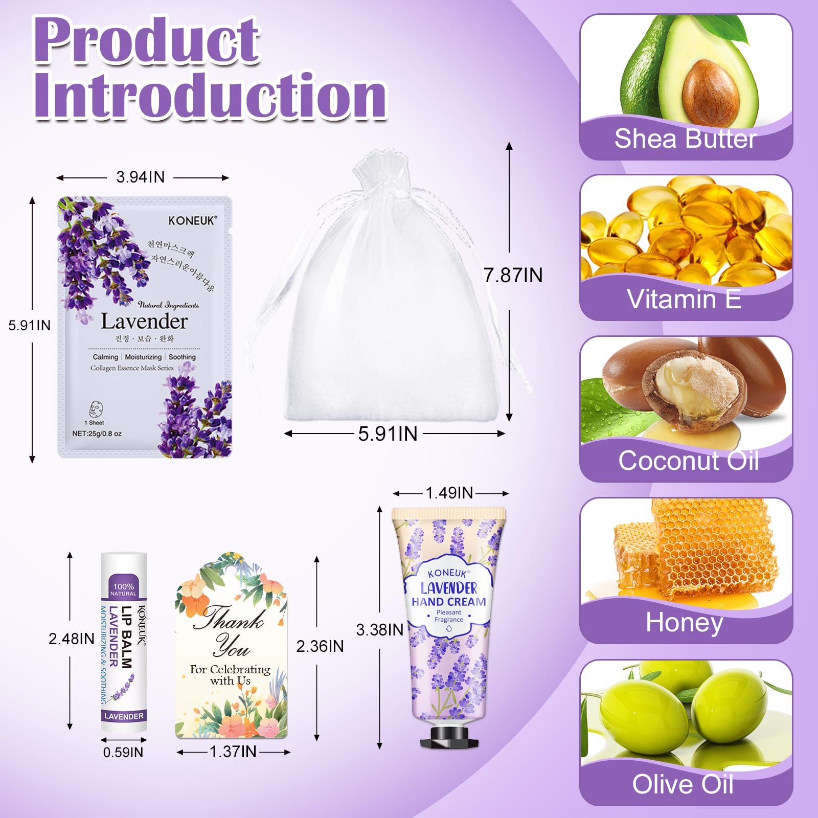 KONEUK facial masks in colorful sachets for at-home spa hydration.