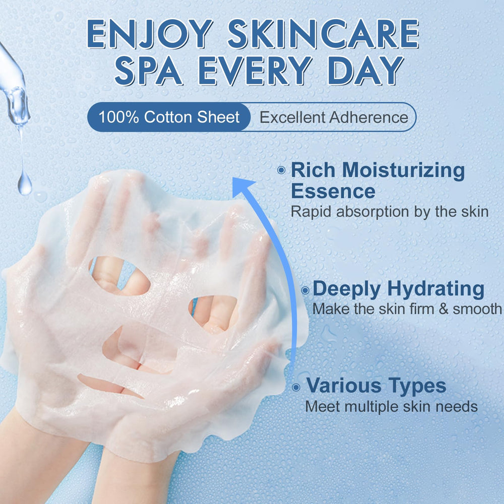KONEUK aloe mask for deep hydration and soothing care.