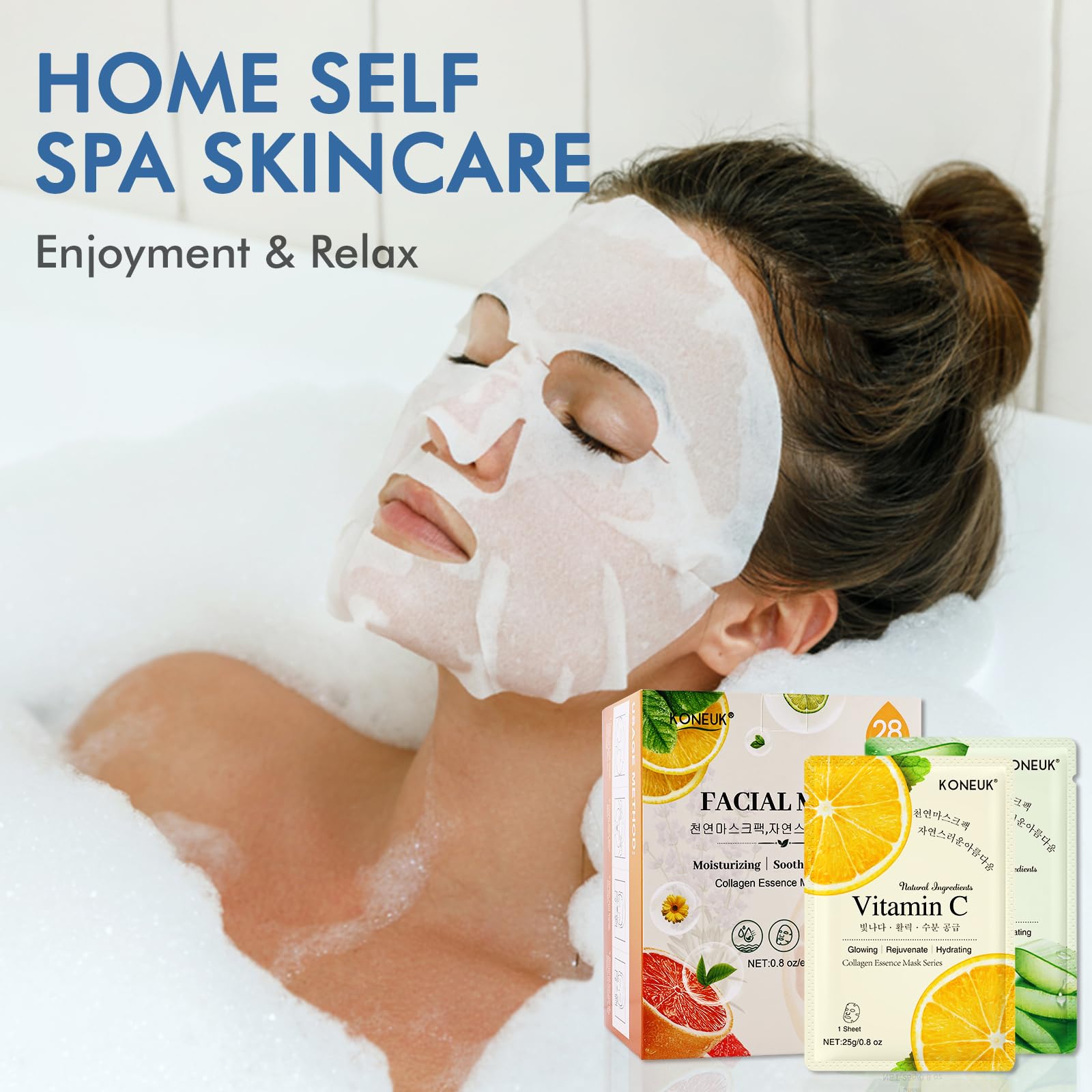 KONEUK bulk face masks gift-idea image suggests versatile presents for holidays.