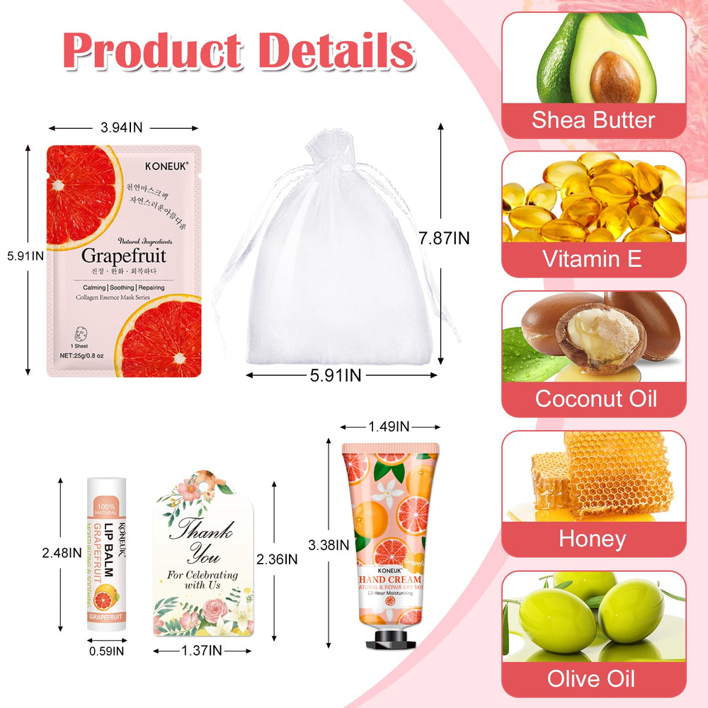 KONEUK bulk lip balm 30 pieces nourishes lips as gifts