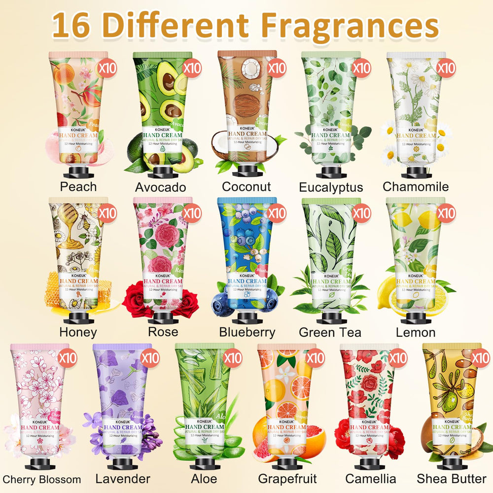 KONEUK compact travel-size hand cream ideal for on-the-go touch-ups.