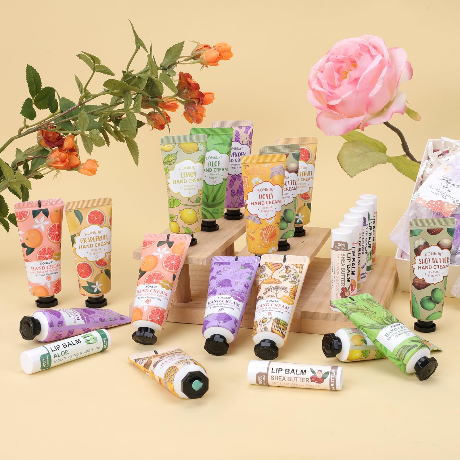 KONEUK bulk gift set display ready for weddings or celebrations