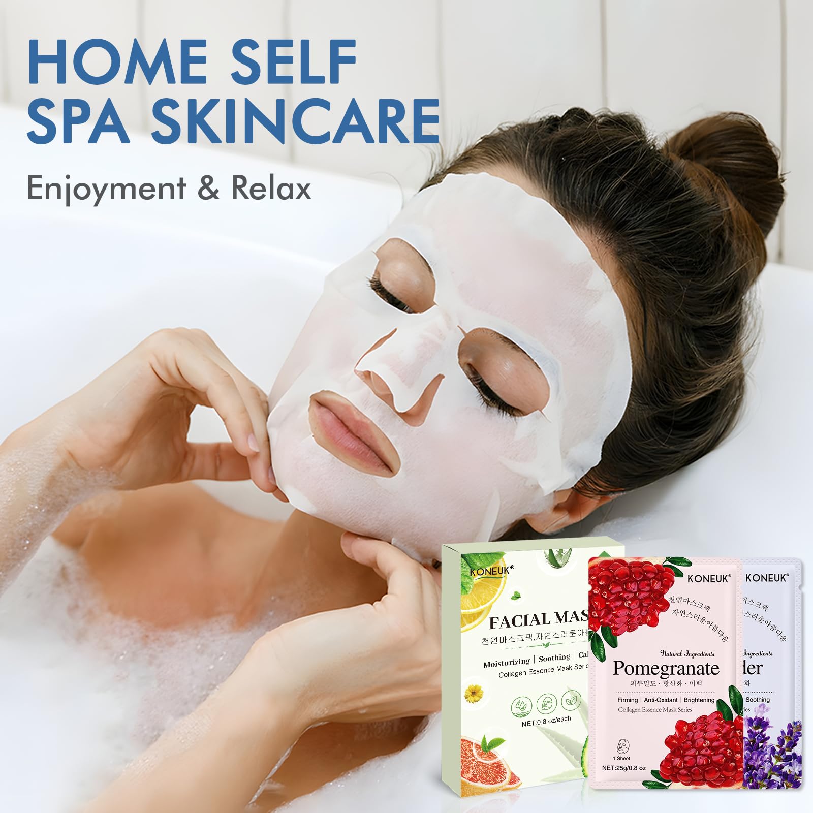 KONEUK gift-packaging mask set ideal for gifting.