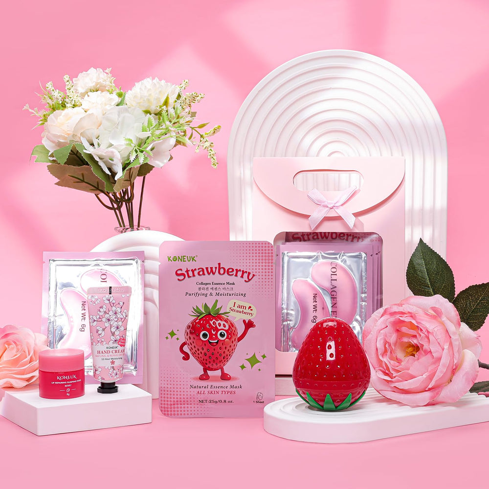 KONEUK festive gift set presentation perfect for stocking stuffers and holidays.