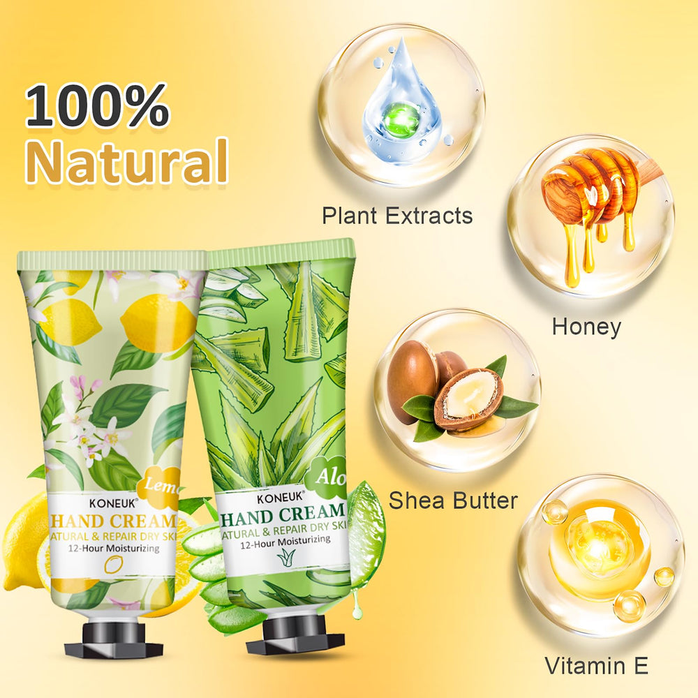 KONEUK hand cream rose scent for soothing dry hands and everyday comfort