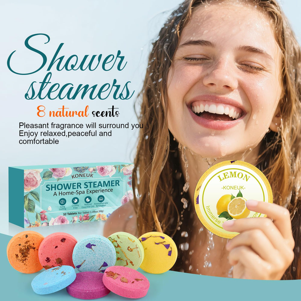 KONEUK lavender shower steamer for soothing tranquil ritual