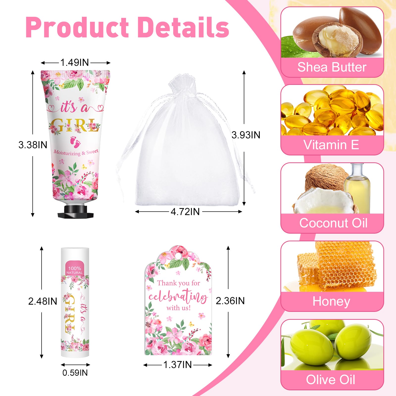 KONEUK organza gift bags with elegant favors