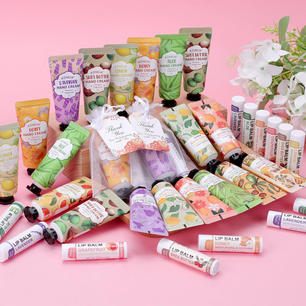 KONEUK six fragrance options for bulk wedding favors