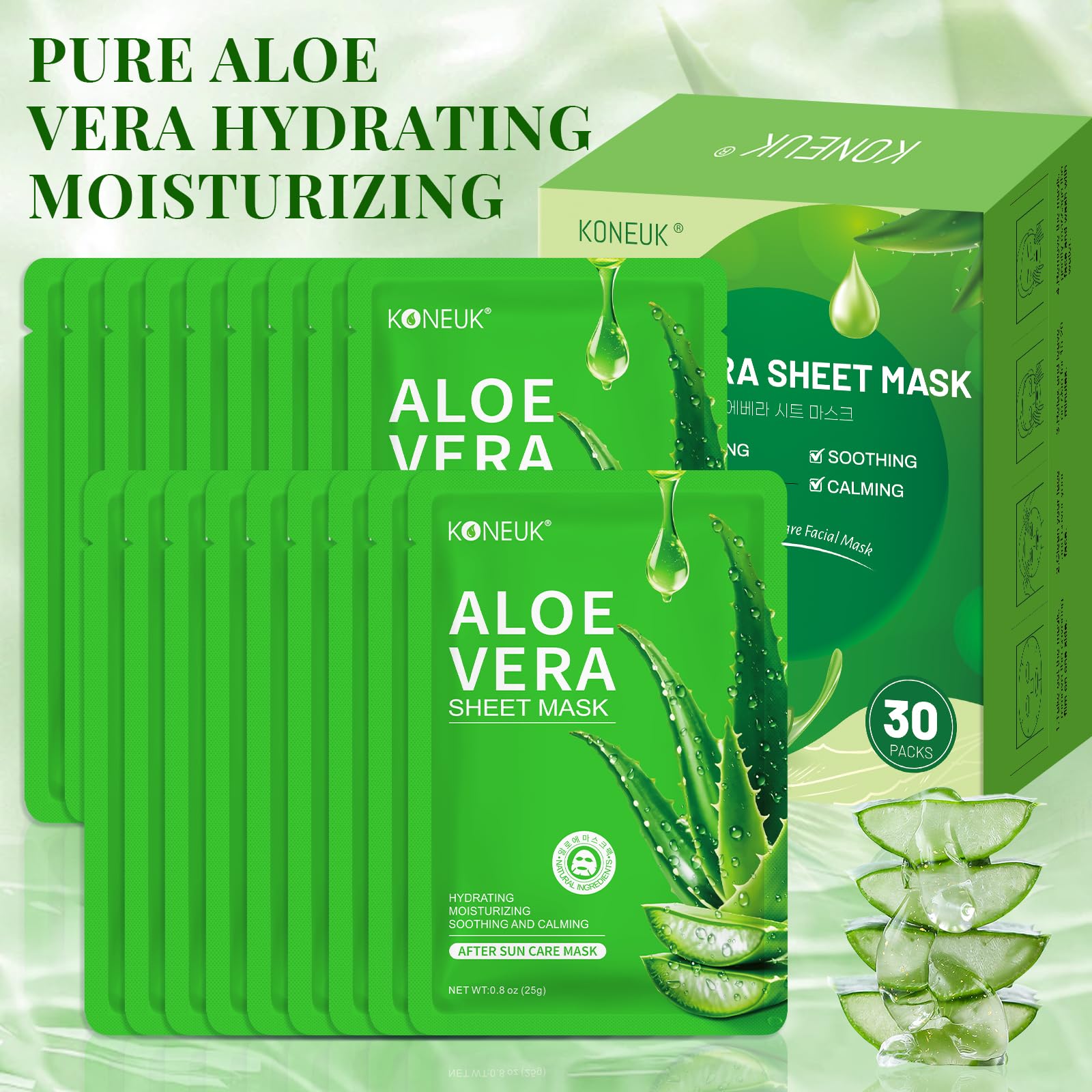 KONEUK skin hydration and nourishment from aloe vera