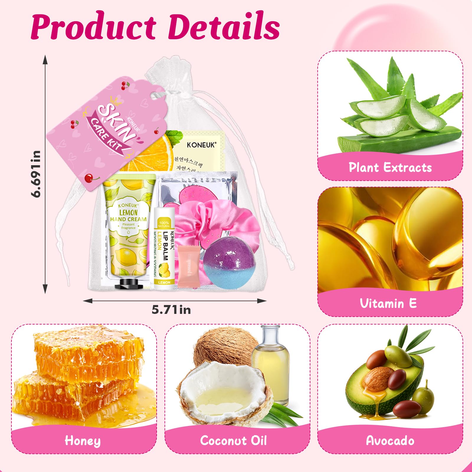 KONEUK foot bath bombs fill rooms with calming fragrance for at home spa
