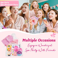 KONEUK spa party kit lip masks for lip care during a sleepover